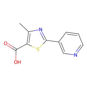 aladdin 阿拉丁 P119082 2-(3-吡啶)-4-甲基噻唑-5-羧酸 39091-01-5 97%