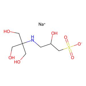 aladdin 阿拉丁 T120624 3-[N-三(羟甲基)甲胺]-2-羟基丙磺酸 钠盐 105140-25-8 99%