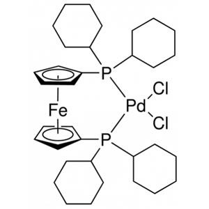aladdin 阿拉丁 B124120 1,1′-双(二-环己基膦基)二茂铁二氯化钯 917511-90-1 98%