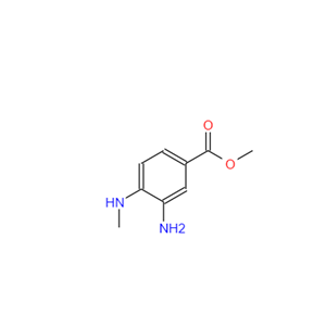 3-氨基-4-甲氨基苯甲酸甲酯,Methyl 3-amino-4-(methylamino)benzenecarboxylate