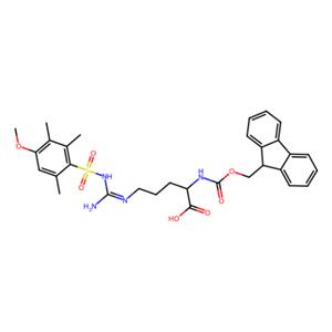 aladdin 阿拉丁 F116766 N-Fmoc-N'-(4-甲氧基-2,3,6-三甲基苯磺酰基)-L-精氨酸 98930-01-9 98%