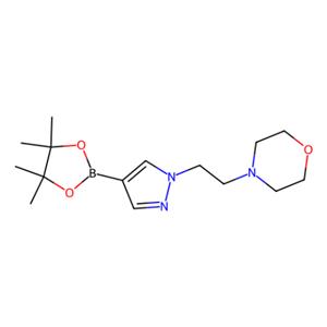 aladdin 阿拉丁 W136747 1-(2-吗啉乙基)-1H-吡唑-4-硼酸频那醇酯 864754-18-7 97%