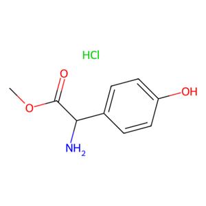 aladdin 阿拉丁 I136402 (R)-氨基-(4-羟基苯)乙酸甲酯盐酸盐 57591-61-4 97%