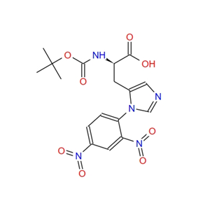 Na-(叔丁氧基羰基)-Np-(2,4-二硝基苯基)-D-组氨酸 204125-02-0