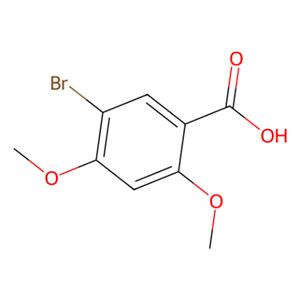 aladdin 阿拉丁 W136233 5-溴-2,4-二甲氧基苯甲酸 32246-20-1 97%