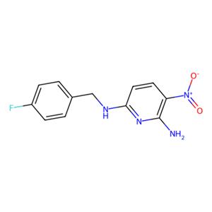 aladdin 阿拉丁 N134926 2-氨基-3-硝基-6-(4-氟苄基氨基)吡啶 33400-49-6 97%