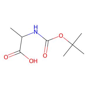 aladdin 阿拉丁 B134138 N-Boc-DL-丙氨酸 3744-87-4 97%