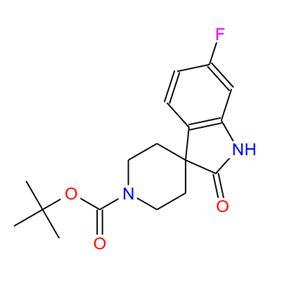 1258638-81-1；6-氟-2-氧代螺[吲哚啉-3,4'-哌啶]-1'-羧酸叔丁酯