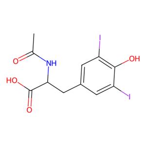aladdin 阿拉丁 A100534 N-乙酰-3，5-二碘-L-酪氨酸 1027-28-7 98%