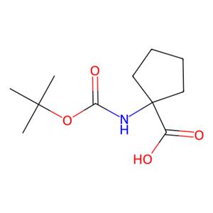 aladdin 阿拉丁 B102436 1-(Boc-氨基)环戊烷羧酸 35264-09-6 98%