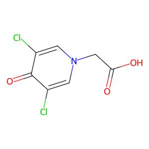 aladdin 阿拉丁 D119957 3,5-二氯-4-吡啶酮-1-乙酸 56187-37-2 98%