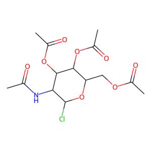 aladdin 阿拉丁 A111913 2-乙酰氨基-3,4,6-三-O-乙酰-2-脱氧-α-D-吡喃葡萄糖酰基氯 3068-34-6 95%