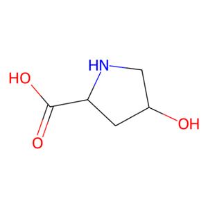 aladdin 阿拉丁 I134121 反式-4-羟基-D-脯氨酸 3398-22-9 97%