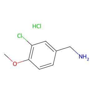 aladdin 阿拉丁 W133337 3-氯-4-甲氧基苄胺盐酸盐 41965-95-1 97%