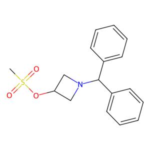 1-二苯甲基-3-甲烷磺酸氮杂环丁烷,1-Benzhydryl-3-azetidinyl methanesulfonate