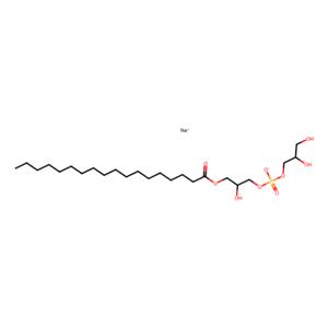 aladdin 阿拉丁 S130546 1-硬脂酰基-2-羟基-sn-甘油-3-磷酸-(1'-rac-甘油)(钠盐) 326495-23-2 >99%