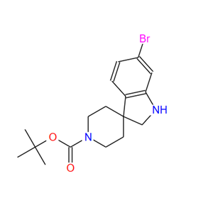 1707369-75-2；6-溴-1,2-二氢螺[吲哚-3,4'-哌啶]-1'-羧酸叔丁酯