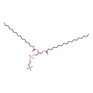 1-硬脂酰基-2-棕榈酰基-sn-甘油-3-磷酸胆碱,1-stearoyl-2-palmitoyl-sn-glycero-3-phosphocholine