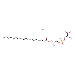 aladdin 阿拉丁 O130549 1-油酰基-2-羟基-sn-甘油-3-磷酸-L-丝氨酸(钠盐) 326589-90-6 >99%