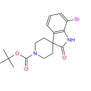 1779125-91-5;7-溴-2-氧代螺[二氢吲哚-3,4'-哌啶]-1'-羧酸叔丁酯