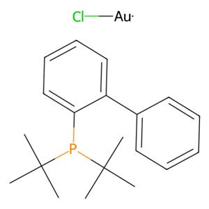 氯[2-(二叔丁基磷)二苯基]金,Chloro[(1,1′-biphenyl-2-yl)di-tert-butylphosphine]gold(I)