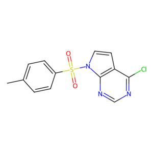 aladdin 阿拉丁 C122331 4-氯-7-对甲苯磺酰基-7H-吡咯并[2,3-d]嘧啶 479633-63-1 98%