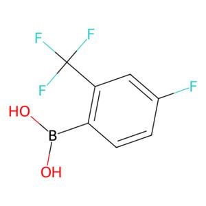 aladdin 阿拉丁 F120109 4-氟-2-(三氟甲基)苯基硼酸 (含不同量的酸酐) 182344-16-7 98%