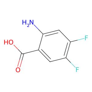 2-氨基-4,5-二氟苯甲酸,2-Amino-4,5-difluorobenzoic acid