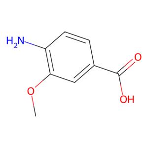 aladdin 阿拉丁 A122444 4-氨基-3-甲氧基苯甲酸 2486-69-3 98%