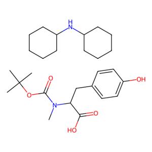 aladdin 阿拉丁 B117122 N-叔丁氧羰基-N-甲基-L-酪氨酸二环己胺盐 95105-25-2 98%