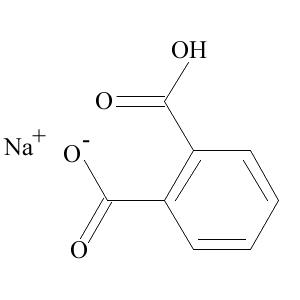 邻苯二甲酸氢钠半水合物,Sodium hydrogen phthalate hemihydrate
