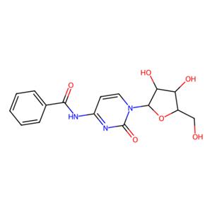 aladdin 阿拉丁 B103100 N4-苯甲酰胞苷 13089-48-0 98%