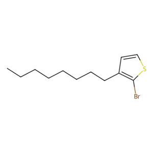 aladdin 阿拉丁 B101995 2-溴-3-辛基噻吩 145543-83-5 97%