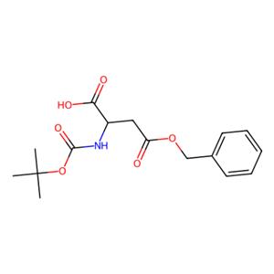 aladdin 阿拉丁 B109107 Boc-L-天冬氨酸 4-苄酯 7536-58-5 98%