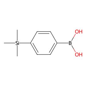 aladdin 阿拉丁 T120068 4-(三甲硅基)苯硼酸 (含不同量的酸酐) 17865-11-1 97%