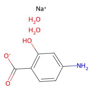 aladdin 阿拉丁 S115316 对氨基水杨酸钠二水合物 6018-19-5 98%