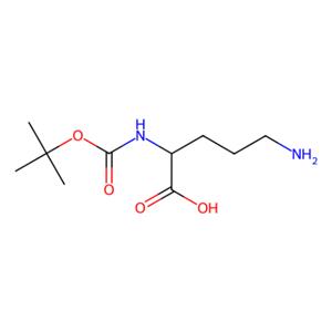 aladdin 阿拉丁 B105767 叔丁氧羰基-L-鸟氨酸 21887-64-9 98%