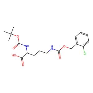 aladdin 阿拉丁 B116725 N-叔丁氧羰基-N'-(2-氯苄氧羰基)-L-鸟氨酸 118554-00-0 98%