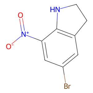 5-溴-7-硝基二氢吲哚,5-Bromo-7-nitroindoline