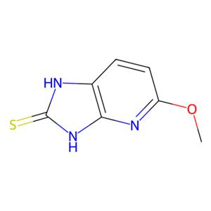 aladdin 阿拉丁 M134793 2-巯基-5-甲氧-3H-咪唑[4,5-β]吡啶 113713-60-3 95%