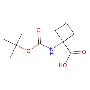 aladdin 阿拉丁 B124649 N-Boc-1-氨基环丁烷羧酸 120728-10-1 97%