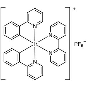 aladdin 阿拉丁 B152654 (2,2'-联吡啶)双(2-苯基吡啶)铱(III)六氟磷酸盐 106294-60-4 >90.0%(HPLC)