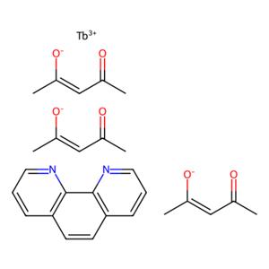 三(乙酰丙酮)(1,10-菲咯啉)铽(III),Tris(acetylacetonato)(1,10-phenanthroline)terbium(III)