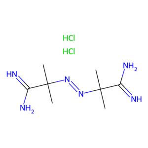 aladdin 阿拉丁 A101386 2,2-偶氮二(2-甲基丙基咪)二盐酸盐 2997-92-4 97%
