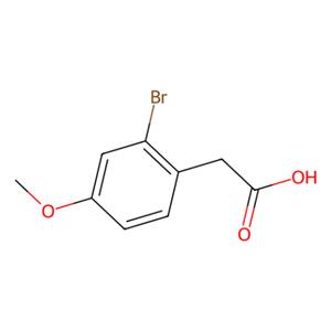 2-溴-4-甲氧基苯乙酸,2-Bromo-4-methoxyphenylacetic acid
