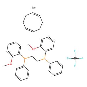 aladdin 阿拉丁 R118527 (R,R)-(-)-1,2-双[(邻甲氧基苯基)(苯基)膦基]乙烷(1,5-环辛二烯)铑(I)四氟硼酸 56977-92-5 95%