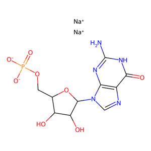aladdin 阿拉丁 G112861 鸟苷-5′-单磷酸 二钠盐 水合物 5550-12-9 98%