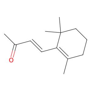 aladdin 阿拉丁 I117482 β-紫罗酮 14901-07-6 97%