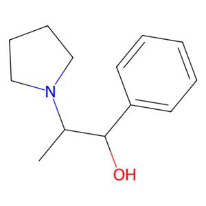 aladdin 阿拉丁 P119048 (1S,2R)-1-苯基-2-(1-吡咯烷基)-1-丙醇 123620-80-4 98%