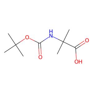aladdin 阿拉丁 B103155 N-叔丁氧羰基-2-甲基丙氨酸 30992-29-1 98%